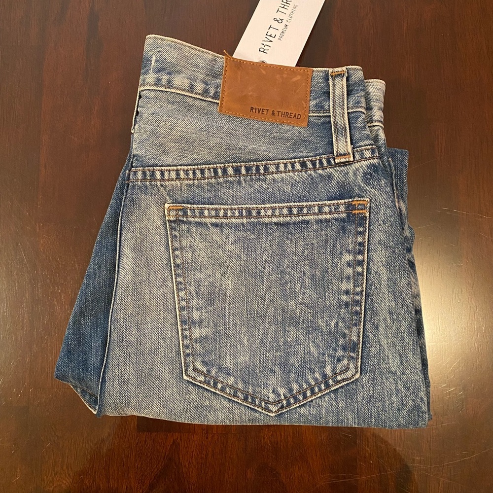 Madewell Jeans Rivet & Thread Crop Women’s Size 27